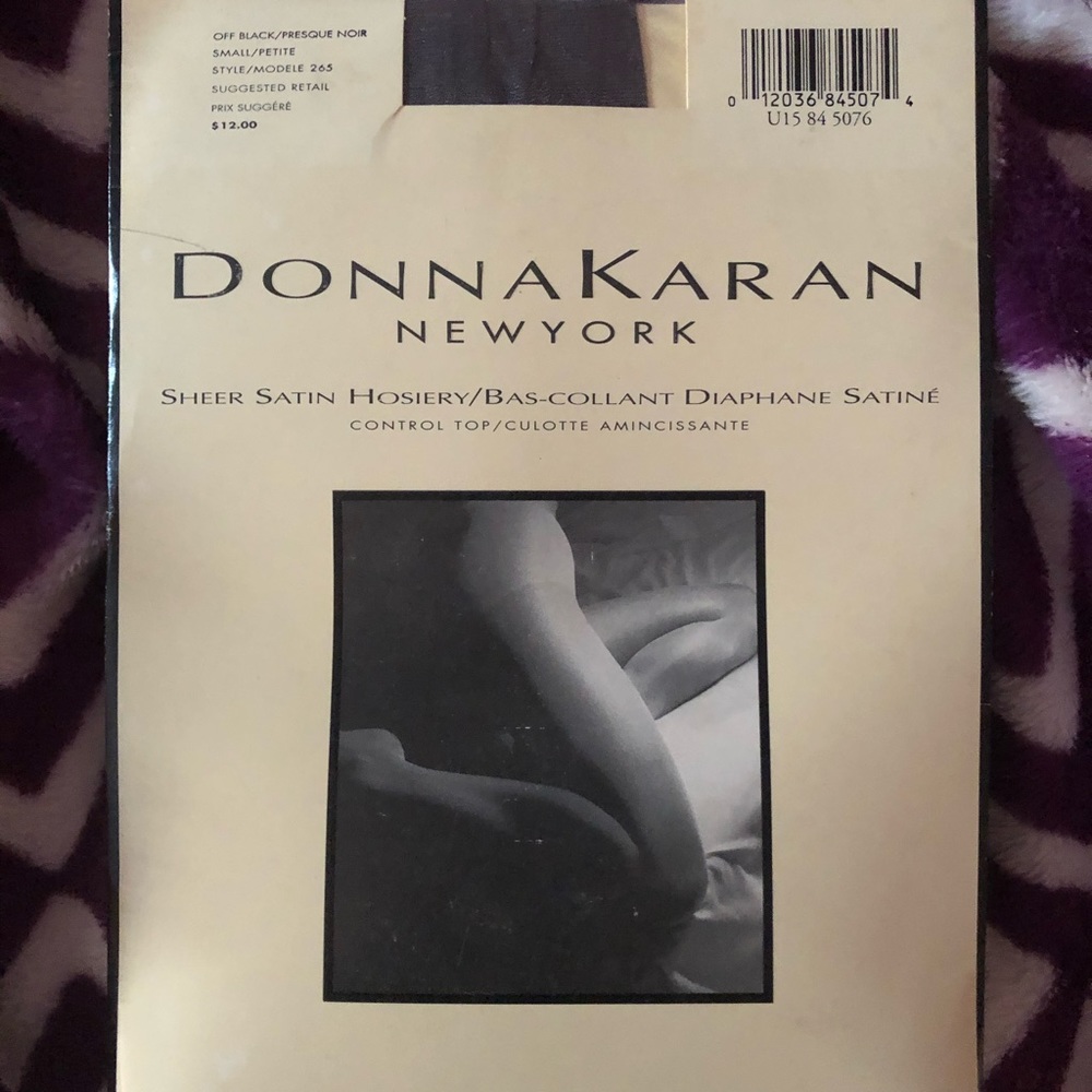DonnaKaran New York Off Black Leggings